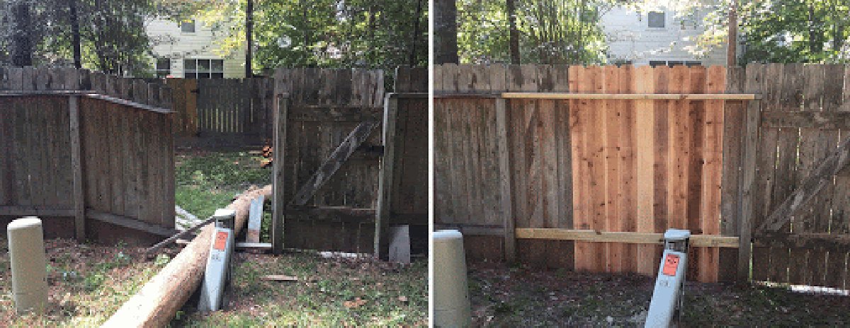 Fence Repairs in an emergency
